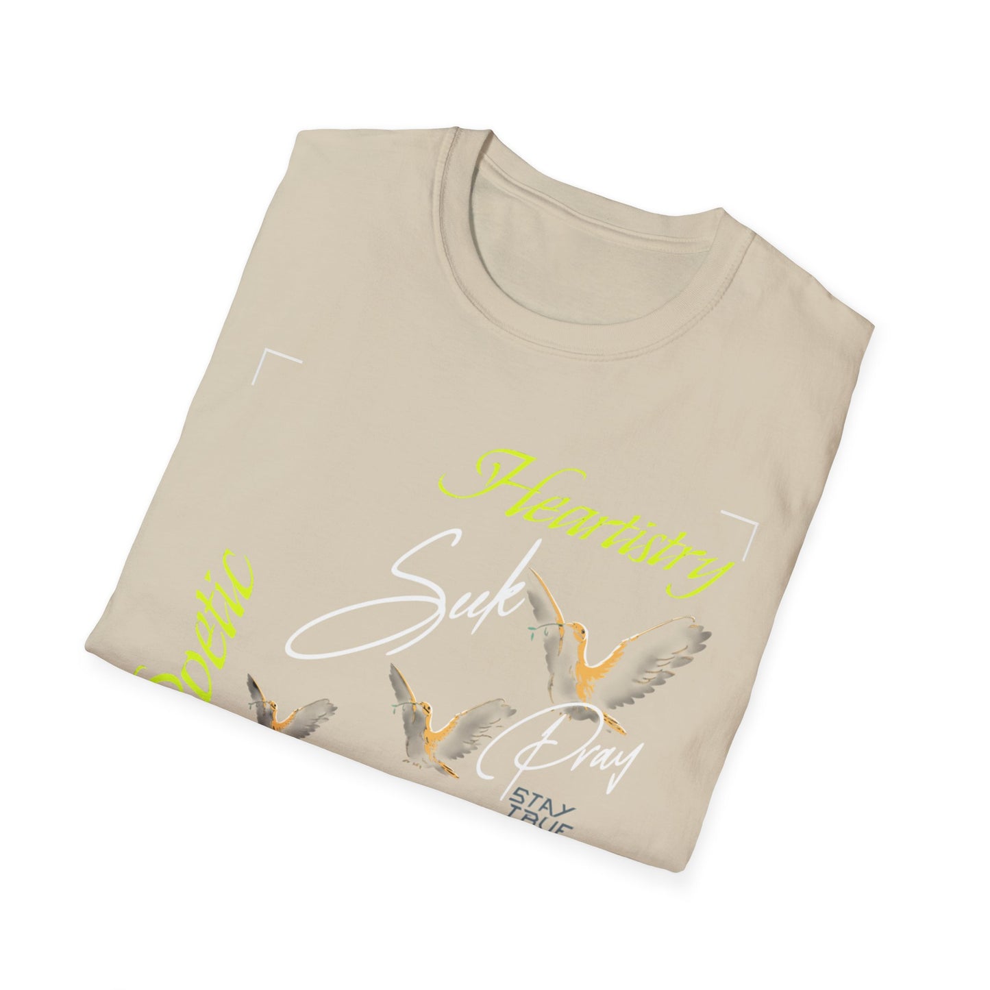 Pray & Seek Unisex T-Shirt - Poetic Heartistry Design
