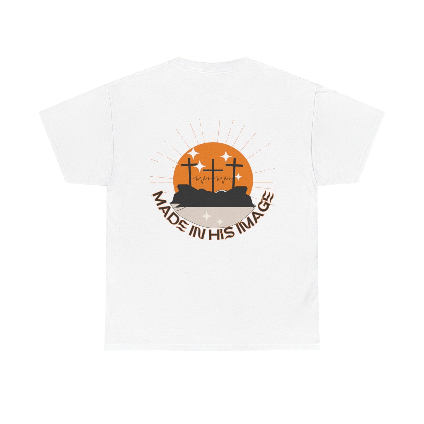 Made in His Image' Faith-Inspired Tee w mountains