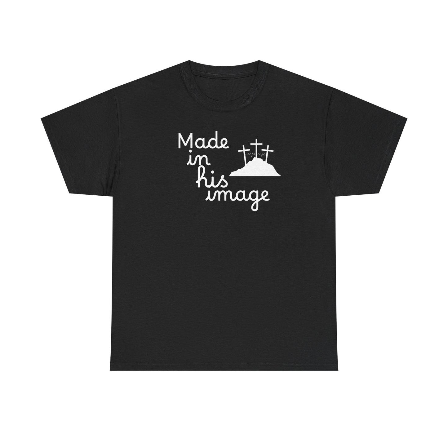 Made in His Image' Faith-Inspired Tee w mountains